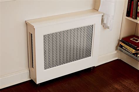 installing radiator covers on walls